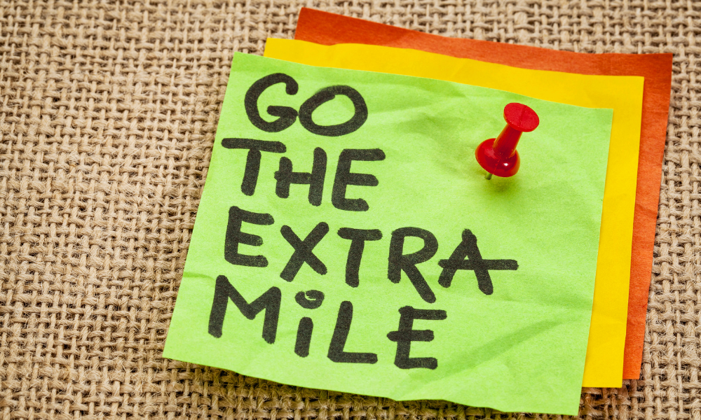 Why You Should Always Go the Extra Mile for Guests