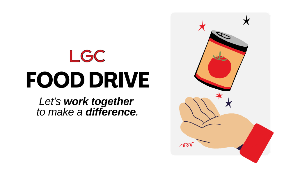 LGC Kicks Off Month-Long Food Drive to Support 40+ Local Communities