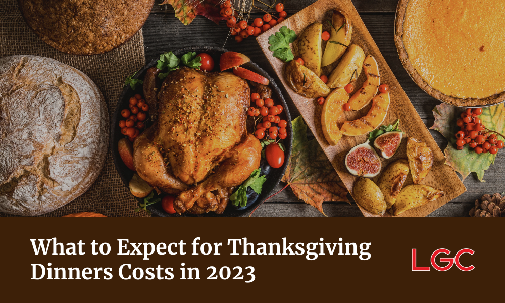 2023 thanksgiving dinner cost