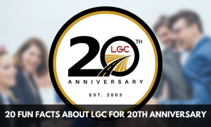 Cover image for the 20th Anniversary of LGC