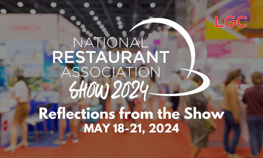 cover image that says "reflections from the 2024 national restaurant association show"